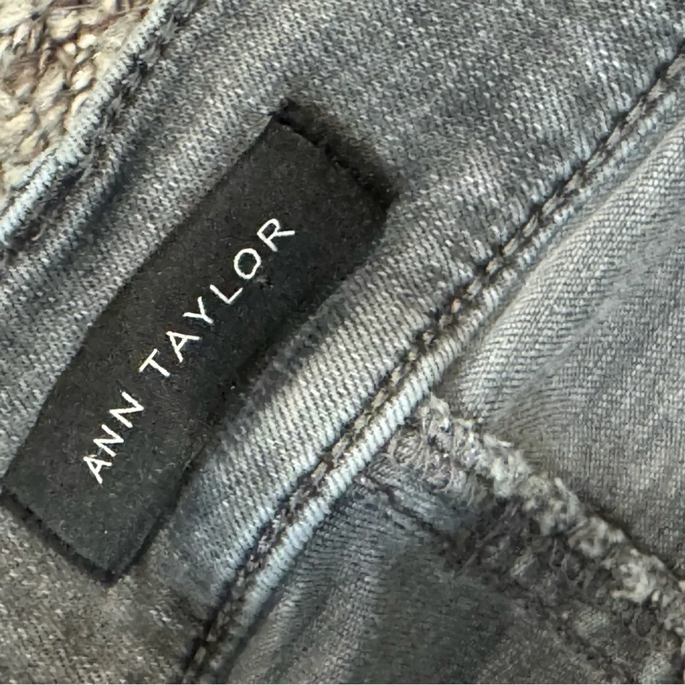 Ann Taylor Gray Skinny Jeans - Modern Slim Fit - Picture 4 of 7